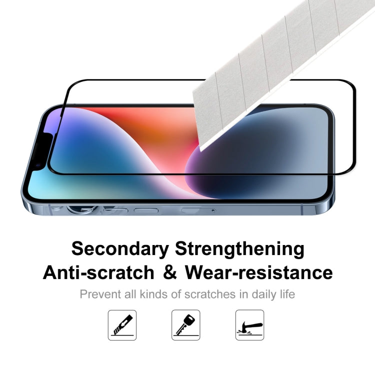 ENKAY Full Glue 0.26mm 9H 2.5D Tempered Glass Full Filmfor iPhone 14, For iPhone 14 (1 PC), For iPhone 14 (2pcs), For iPhone 14 (5pcs), For iPhone 14 (10pcs)