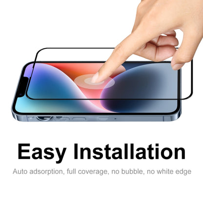ENKAY Full Glue 0.26mm 9H 2.5D Tempered Glass Full Filmfor iPhone 14, For iPhone 14 (1 PC), For iPhone 14 (2pcs), For iPhone 14 (5pcs), For iPhone 14 (10pcs)