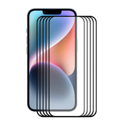ENKAY Full Glue 0.26mm 9H 2.5D Tempered Glass Full Filmfor iPhone 14, For iPhone 14 (1 PC), For iPhone 14 (2pcs), For iPhone 14 (5pcs), For iPhone 14 (10pcs)