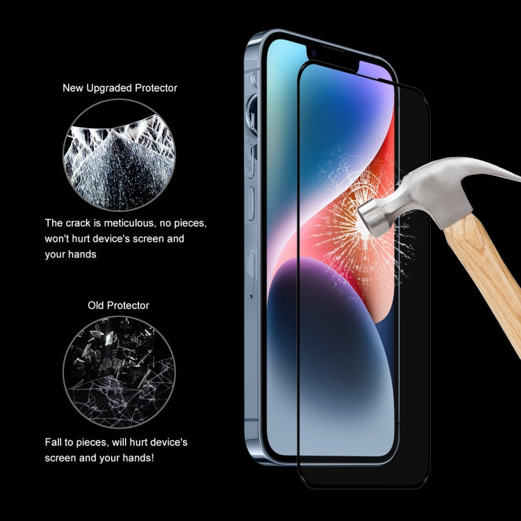 ENKAY Full Glue 0.26mm 9H 2.5D Tempered Glass Full Film for iPhone 14 Max, For iPhone 14 Plus (1 PC), For iPhone 14 Plus (2 PCS), For iPhone 14 Plus (5 PCS), For iPhone 14 Plus (10 PCS)