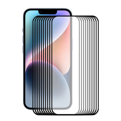 ENKAY Full Glue 0.26mm 9H 2.5D Tempered Glass Full Film for iPhone 14 Max, For iPhone 14 Plus (1 PC), For iPhone 14 Plus (2 PCS), For iPhone 14 Plus (5 PCS), For iPhone 14 Plus (10 PCS)