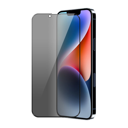 ENKAY 28 Degree Anti-peeping Tempered Glass Film for iPhone 14 Max, For iPhone 14 Plus (1 PC), For iPhone 14 Plus (2 PCS), For iPhone 14 Plus (5 PCS)