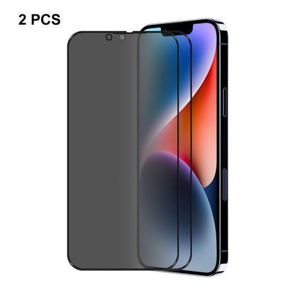 ENKAY 28 Degree Anti-peeping Tempered Glass Film for iPhone 14 Max, For iPhone 14 Plus (1 PC), For iPhone 14 Plus (2 PCS), For iPhone 14 Plus (5 PCS)