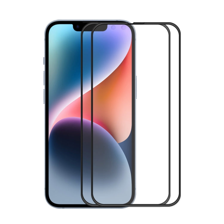 ENKAY Full Glue Tempered Glass Anti-fall Full Film for iPhone 14 Max, For iPhone 14 Plus(1 PC), For iPhone 14 Plus(2 PCS), For iPhone 14 Plus(5 PCS)
