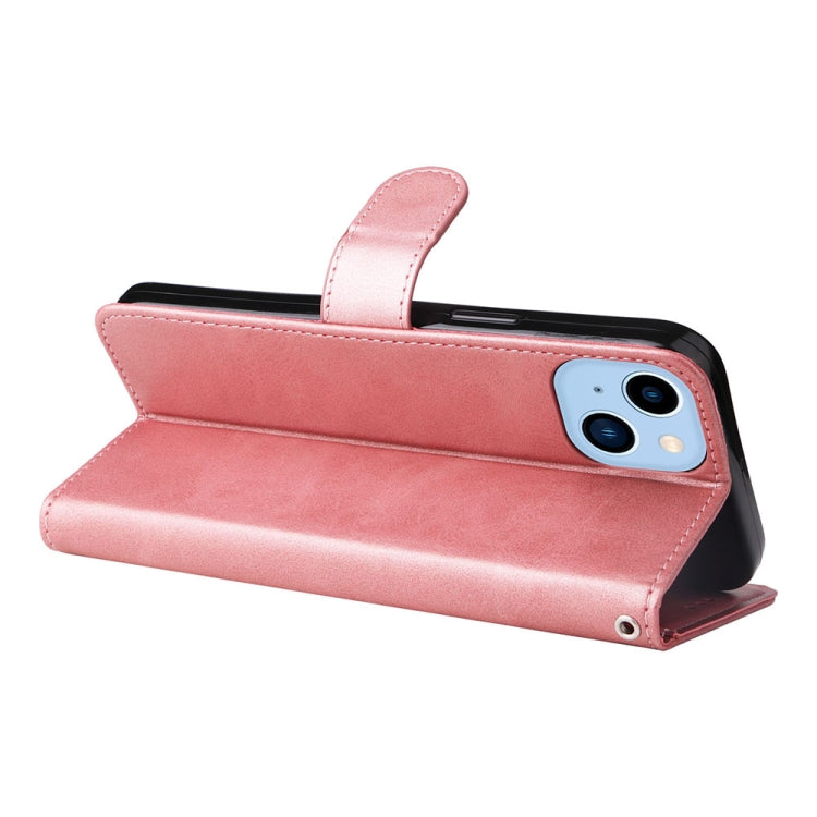 JSM Calf Texture Leather Phone Case For iPhone 14 Max, For iPhone 14 Plus