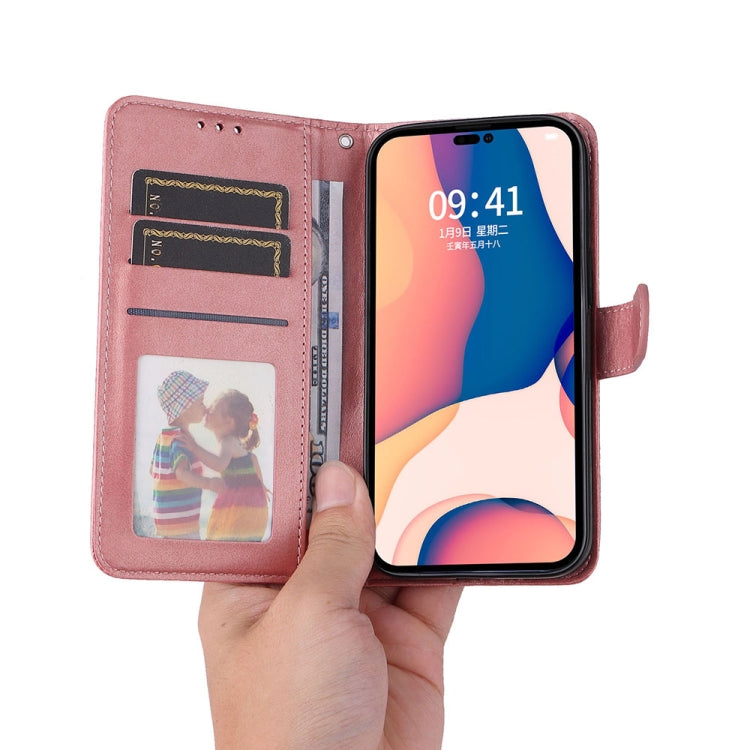 JSM Calf Texture Leather Phone Case For iPhone 14 Pro, For iPhone 14 Pro