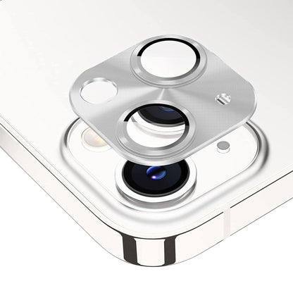 ENKAY Aluminium Alloy Tempered Glass Lens Cover Film For iPhone 14 / 14 Max, For iPhone 14 / 14 Plus