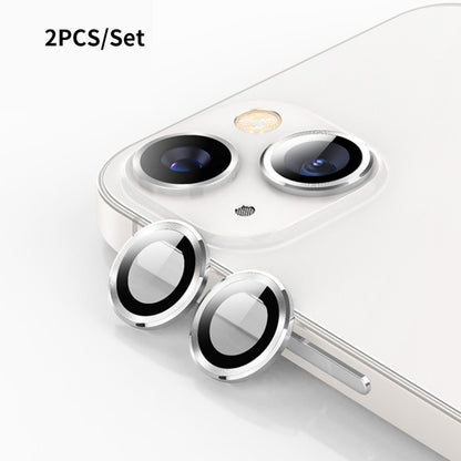 ENKAY 9H Rear Lens Aluminium Alloy Tempered Glass Film For iPhone 14 / 14 Max, For iPhone 14 / 14 Plus