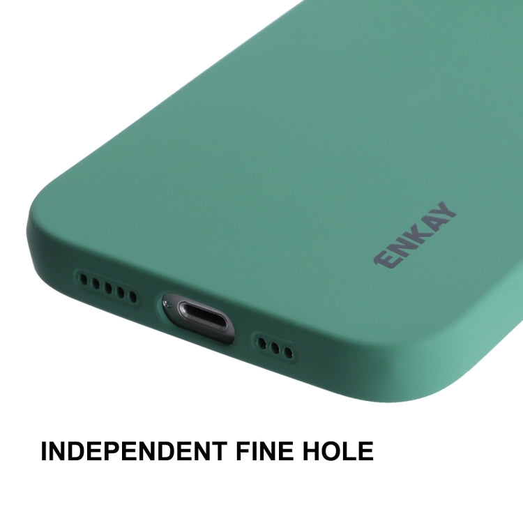 ENKAY Liquid Silicone Shockproof Phone Case For iPhone 14, For iPhone 14