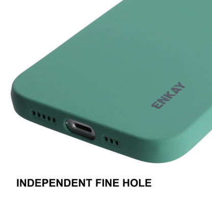 ENKAY Liquid Silicone Shockproof Phone Case For iPhone 14, For iPhone 14