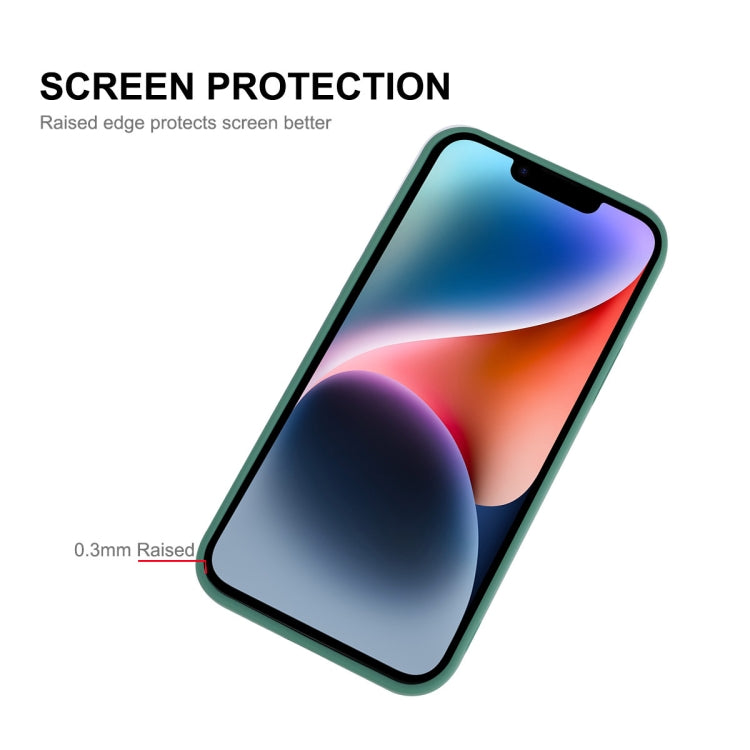 ENKAY Liquid Silicone Shockproof Phone Case For iPhone 14 Plus, For iPhone 14 Plus