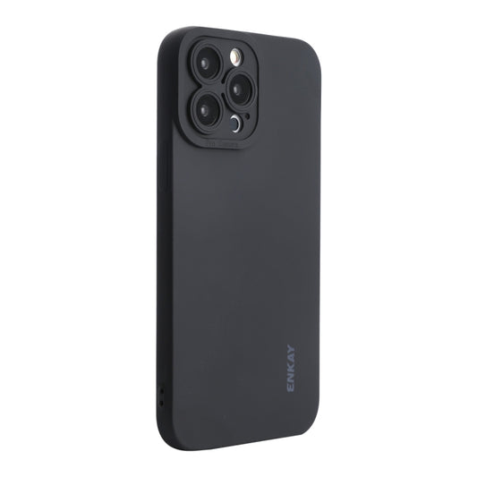 ENKAY Liquid Silicone Shockproof Phone Case For iPhone 14 Pro, For iPhone 14 Pro
