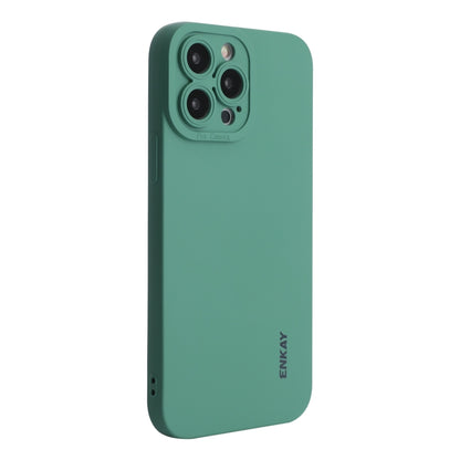 ENKAY Liquid Silicone Shockproof Phone Case For iPhone 14 Pro, For iPhone 14 Pro