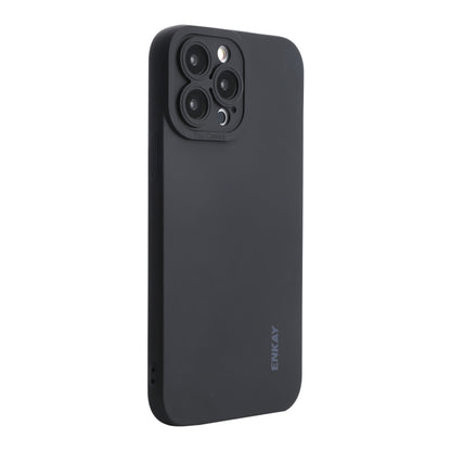 ENKAY Liquid Silicone Shockproof Phone Case For iPhone 14 Pro Max, For iPhone 14 Pro Max