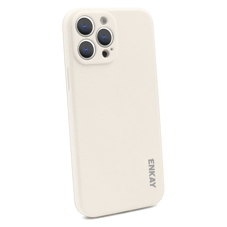 For iPhone 14 Pro ENKAY Liquid Silicone Shockproof Soft Phone Case, For iPhone 14 Pro