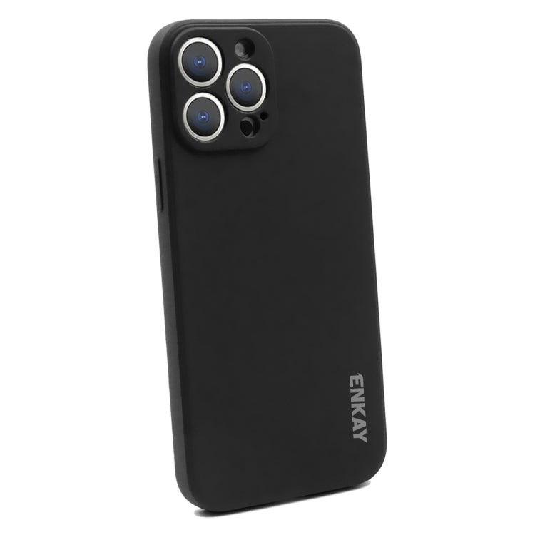 For iPhone 14 Pro ENKAY Liquid Silicone Shockproof Soft Phone Case, For iPhone 14 Pro