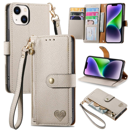 Love Zipper Lanyard Leather Phone Case, For iPhone 15, For iPhone 14 Plus, For iPhone 14, For iPhone 14 Pro, For iPhone 14 Pro Max, For iPhone 13 Pro Max, For iPhone 13 Pro, For iPhone 13