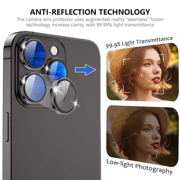 ENKAY AR Anti-reflection Camera Lens Glass Full Film, For iPhone 15 / 15 Plus