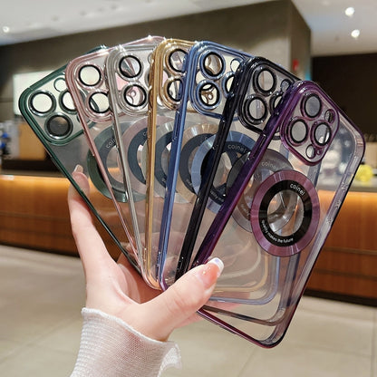 Electroplating Magsafe TPU Phone Case, For iPhone 15 Plus, For iPhone 15, For iPhone 14 Plus, For iPhone 14, For iPhone 14 Pro, For iPhone 14 Pro Max
