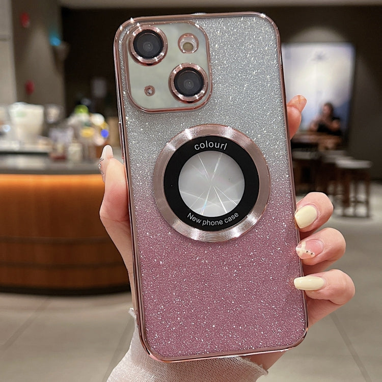 Gradient Glitter Electroplating MagSafe TPU Phone Case, For iPhone 15 Plus, For iPhone 15, For iPhone 14 Plus, For iPhone 14, For iPhone 14 Pro, For iPhone 14 Pro Max