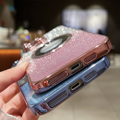 Gradient Glitter Electroplating MagSafe TPU Phone Case, For iPhone 15 Plus, For iPhone 15, For iPhone 14 Plus, For iPhone 14, For iPhone 14 Pro, For iPhone 14 Pro Max