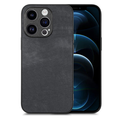 Vintage Leather PC Back Cover Phone Case, For iPhone 13 mini, For iPhone 12, For iPhone 12 Pro Max, For iPhone 12 Pro, For iPhone 12 mini, For iPhone 11 Pro Max, For iPhone 11, For iPhone 11 Pro