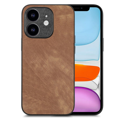 Vintage Leather PC Back Cover Phone Case, For iPhone 13 mini, For iPhone 12, For iPhone 12 Pro Max, For iPhone 12 Pro, For iPhone 12 mini, For iPhone 11 Pro Max, For iPhone 11, For iPhone 11 Pro
