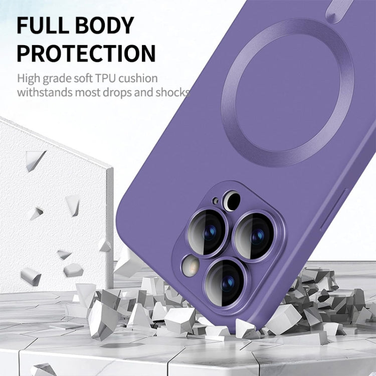 ENKAY MagSafe Matte TPU Phone Case with Lens Film