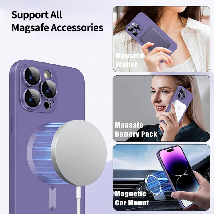 ENKAY MagSafe Matte TPU Phone Case with Lens Film