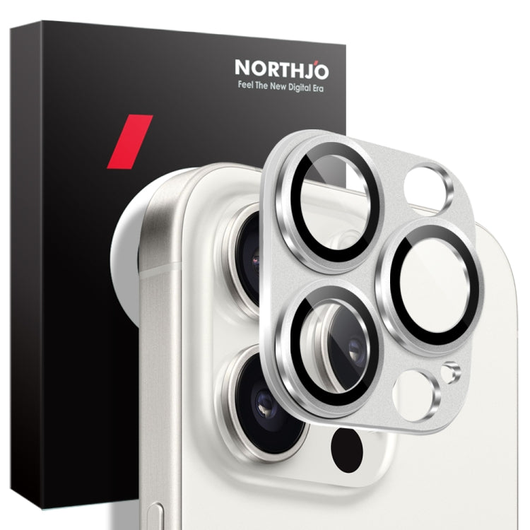NORTHJO Matte Camera Lens Protector Tempered Glass Rear Lens Film, For iPhone 15 Pro / 15 Pro Max