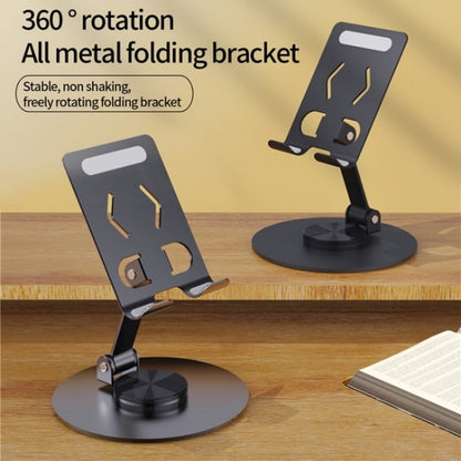 YY-027 360 Degree Rotation Foldable Desktop Phone Tablet Holder