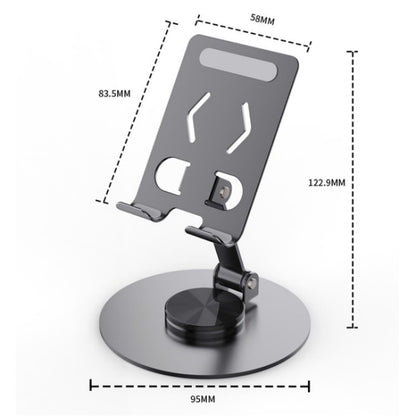 YY-027 360 Degree Rotation Foldable Desktop Phone Tablet Holder