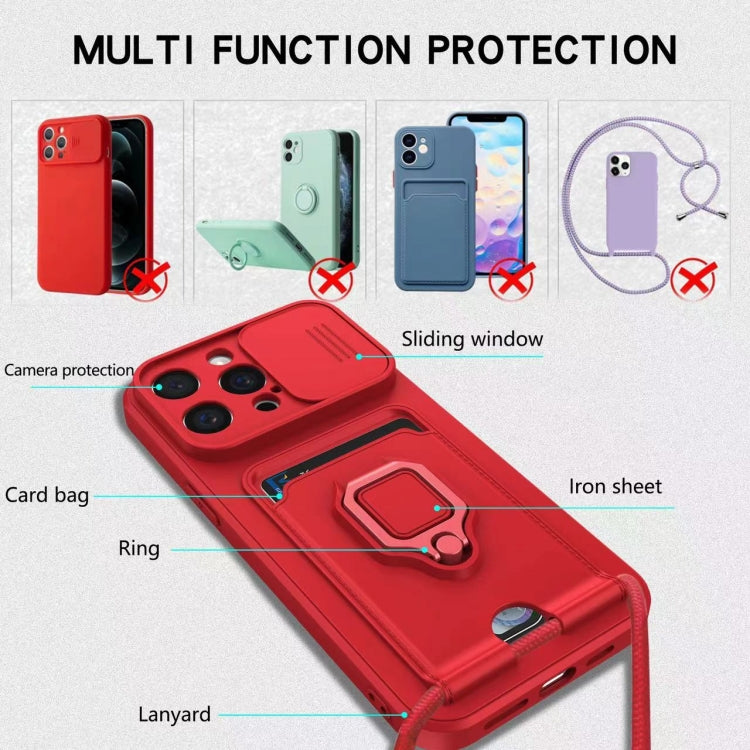 Sliding Camshield Magnetic Card Holder Silicone Phone Case, For iPhone 15, For iPhone 14 Plus, For iPhone 14, For iPhone 14 Pro, For iPhone 14 Pro Max, For iPhone 13 Pro Max, For iPhone 13 Pro, For iPhone 13