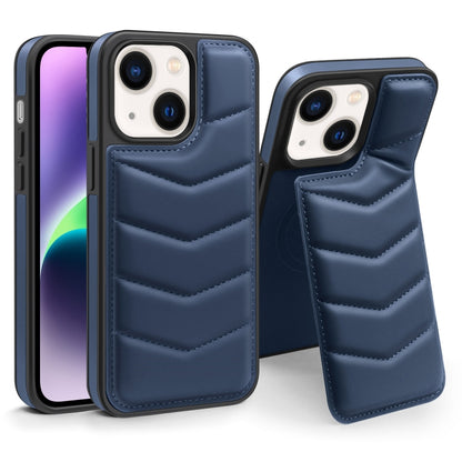 Down Jacket Card Bag Holder MagSafe Phone Case, For iPhone 15 Pro Max, For iPhone 15 Pro, For iPhone 15 Plus, For iPhone 15, For iPhone 14 Plus, For iPhone 14