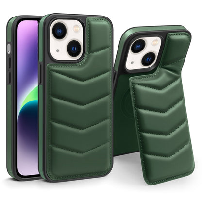 Down Jacket Card Bag Holder MagSafe Phone Case, For iPhone 15 Pro Max, For iPhone 15 Pro, For iPhone 15 Plus, For iPhone 15, For iPhone 14 Plus, For iPhone 14