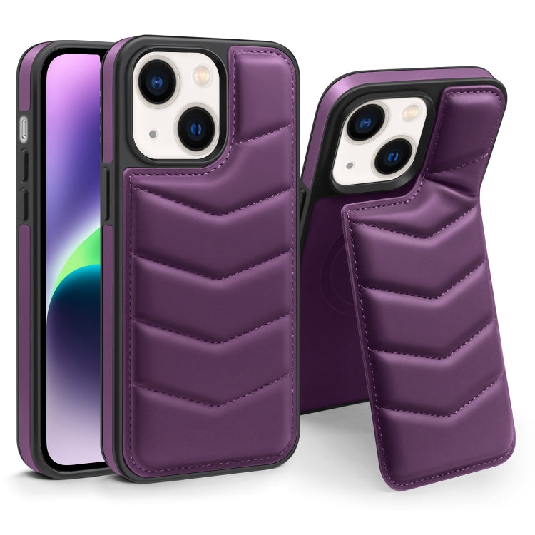 Down Jacket Card Bag Holder MagSafe Phone Case, For iPhone 15 Pro Max, For iPhone 15 Pro, For iPhone 15 Plus, For iPhone 15, For iPhone 14 Plus, For iPhone 14