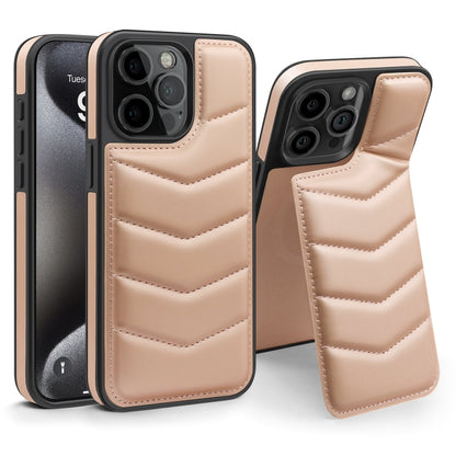 Down Jacket Card Bag Holder MagSafe Phone Case, For iPhone 15 Pro Max, For iPhone 15 Pro, For iPhone 15 Plus, For iPhone 15, For iPhone 14 Plus, For iPhone 14