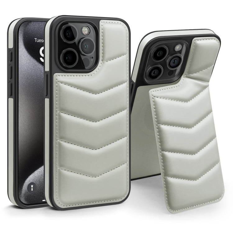 Down Jacket Card Bag Holder MagSafe Phone Case, For iPhone 15 Pro Max, For iPhone 15 Pro, For iPhone 15 Plus, For iPhone 15, For iPhone 14 Plus, For iPhone 14