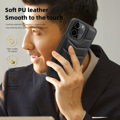 Down Jacket Card Bag Holder MagSafe Phone Case, For iPhone 15 Pro Max, For iPhone 15 Pro, For iPhone 15 Plus, For iPhone 15, For iPhone 14 Plus, For iPhone 14