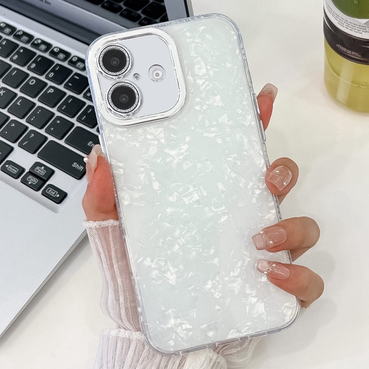 Plating Glitter Texture TPU Phone Case with Lens Film, For iPhone 15, For iPhone 14