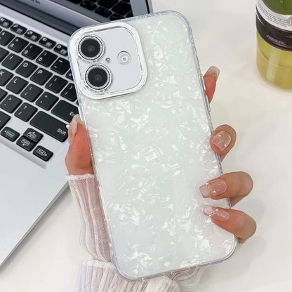 Plating Glitter Texture TPU Phone Case with Lens Film, For iPhone 15, For iPhone 14