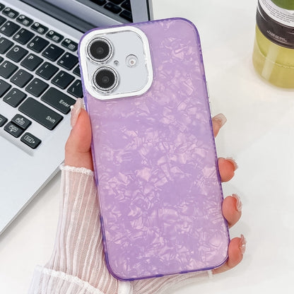 Plating Glitter Texture TPU Phone Case with Lens Film, For iPhone 15, For iPhone 14