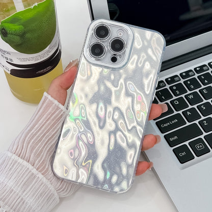 Plating Glitter Texture TPU Phone Case with Lens Film, For iPhone 15 Pro Max, For iPhone 15 Pro