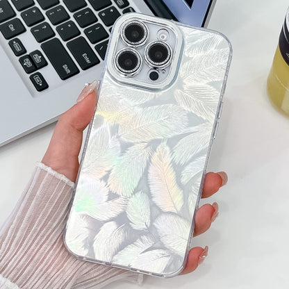 Plating Glitter Texture TPU Phone Case with Lens Film, For iPhone 15 Pro Max, For iPhone 15 Pro