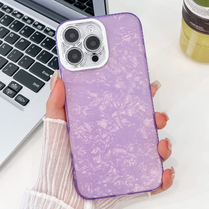 Plating Glitter Texture TPU Phone Case with Lens Film, For iPhone 15 Pro Max, For iPhone 15 Pro
