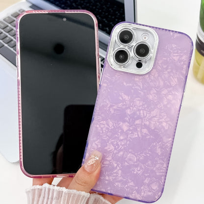 Plating Glitter Texture TPU Phone Case with Lens Film, For iPhone 16 Plus, For iPhone 16