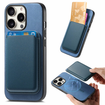 Retro Magsafe Card Bag PU Back Cover Phone Case, For iPhone 16e, For iPhone 16 Pro Max, For iPhone 16 Pro, For iPhone 16 Plus, For iPhone 16