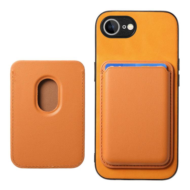 Retro Magsafe Card Bag PU Back Cover Phone Case, For iPhone 16e, For iPhone 16 Pro Max, For iPhone 16 Pro, For iPhone 16 Plus, For iPhone 16