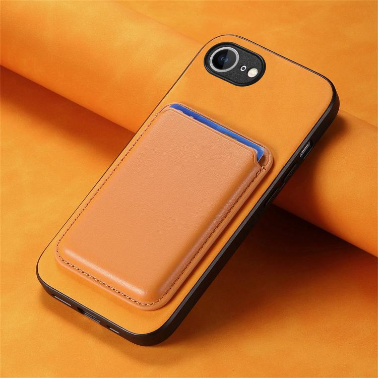 Retro Magsafe Card Bag PU Back Cover Phone Case, For iPhone 16e, For iPhone 16 Pro Max, For iPhone 16 Pro, For iPhone 16 Plus, For iPhone 16