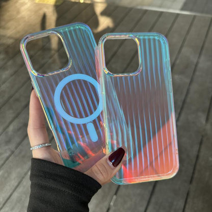Laser Engraved Texture MagSafe Phone Case